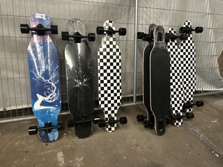 7x Skateboard, longboard